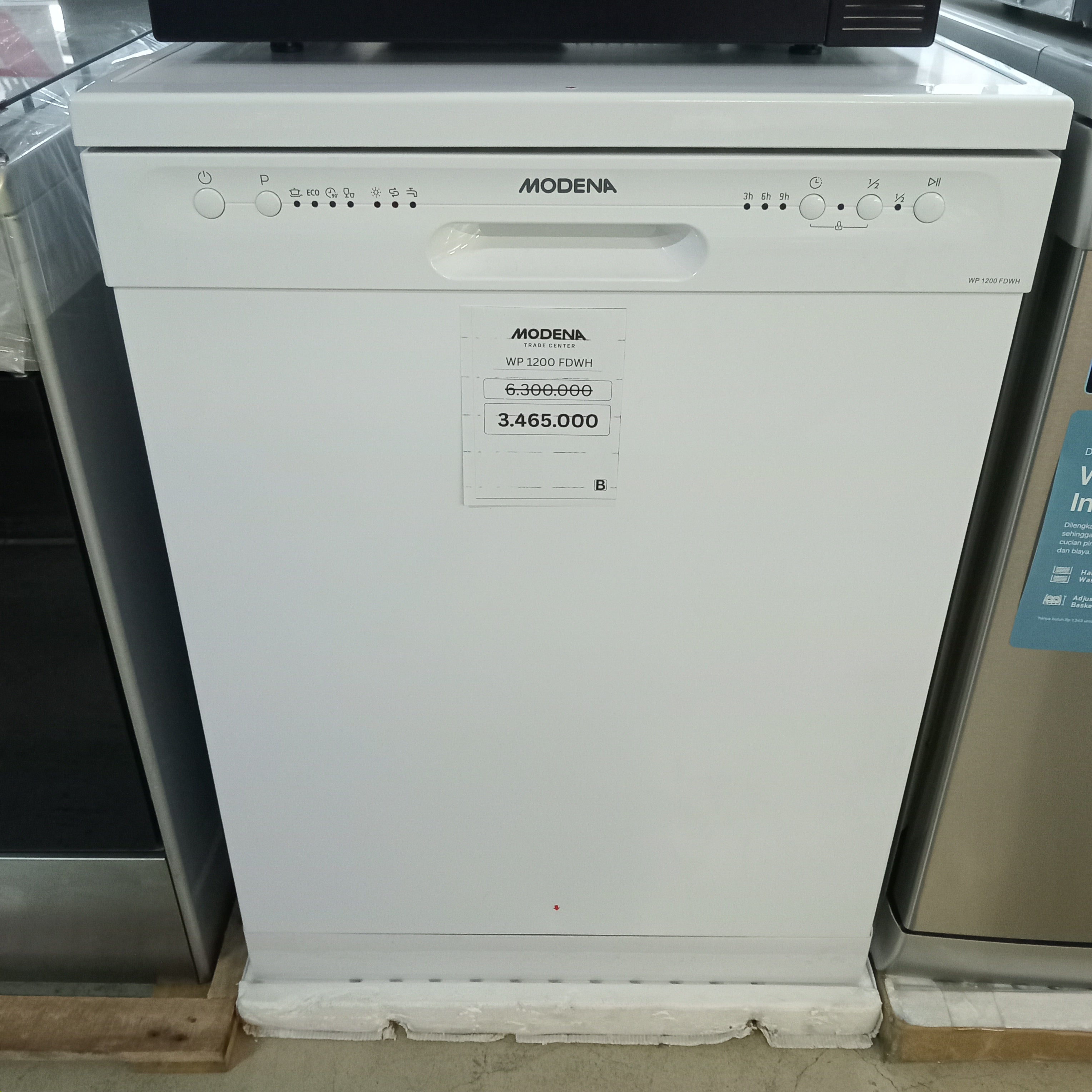 MODENA Dishwaser - WP 1200 FDWH (B)